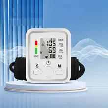 Upper Arm Automatic Blood Pressure Monitor BP Sphygmomanometer Pressure Meter Tonometer