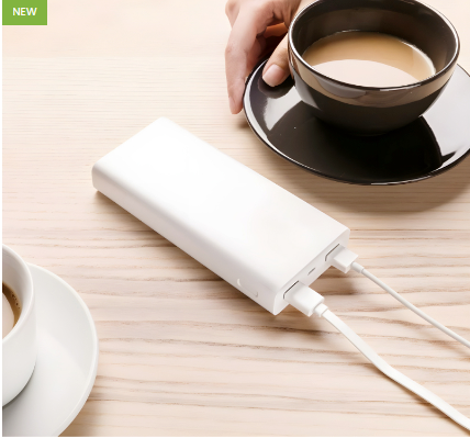 MI Powerbank High-Capacity 20000mAh Portable Fast Charging Powerbank With Dual USB Outputs