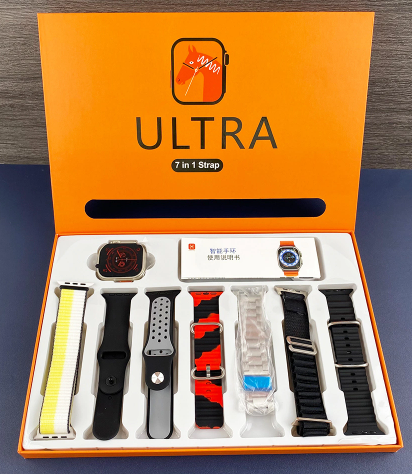 7 Straps High Quality Watch 8 Ultra